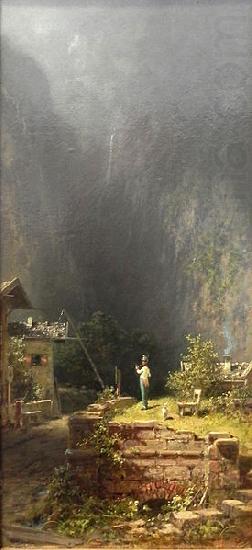 Austrian Sentinel, Carl Spitzweg